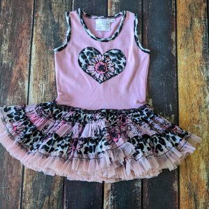 Infant girl full skirt dress